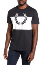 Men's Fred Perry Laurel Wreath Graphic T-shirt - Blue