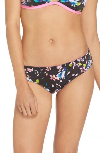 Women's Leith Reversible Hipster Bikini Bottoms - Black