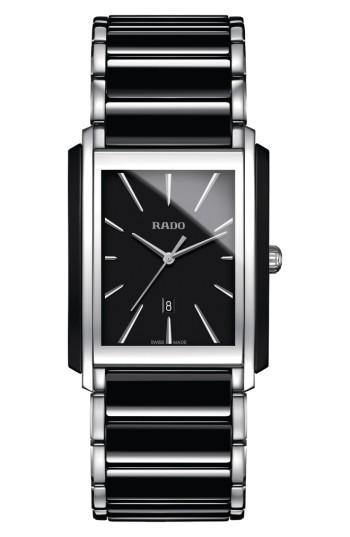 Men's Rado Integral Tank Bracelet Watch, 31mm X 41mm