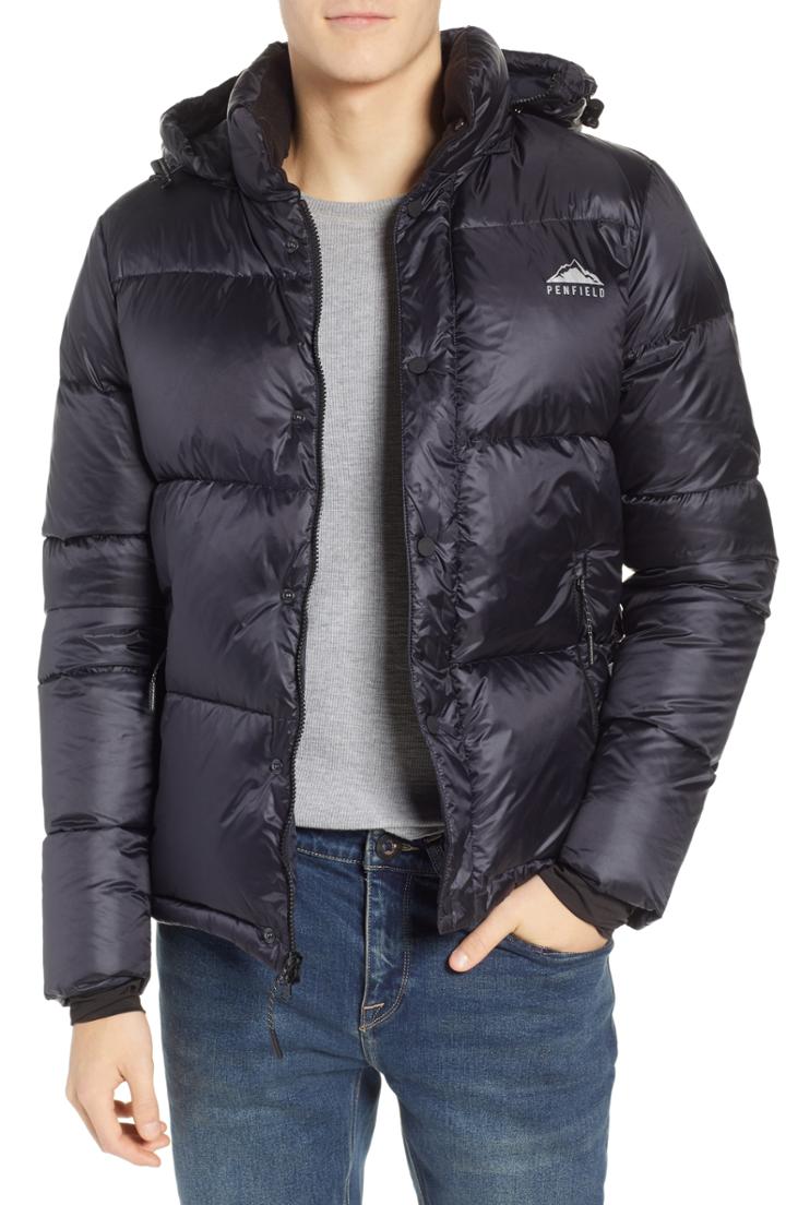Men's Penfield Equinox Down Jacket, Size - Black
