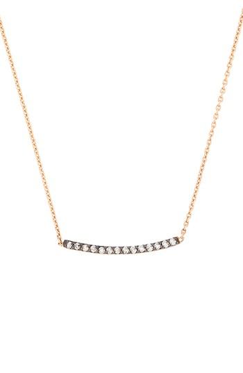 Women's Kismet By Milka Diamond Bar Necklace