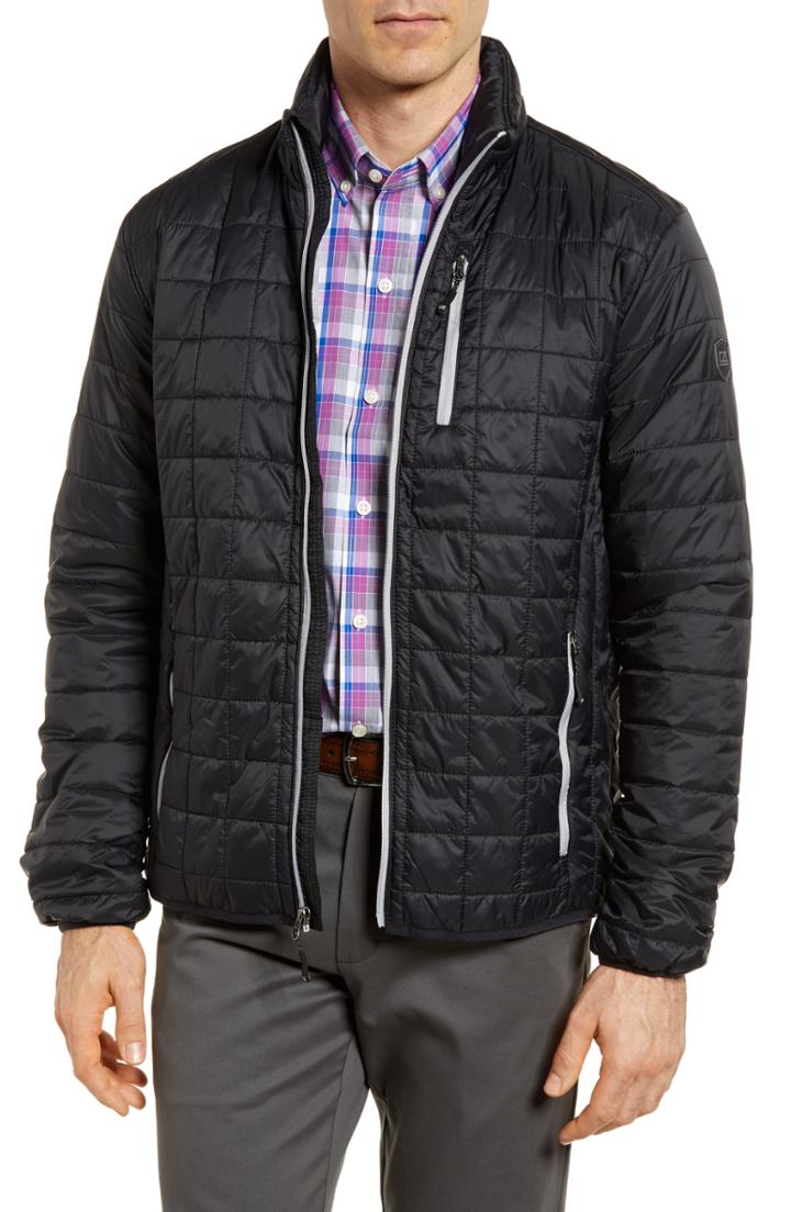 Men's Cutter & Buck Rainier Classic Fit Jacket - Black