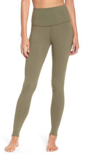 Women's Beyond Yoga 'take Me Higher' Leggings, Size - Green