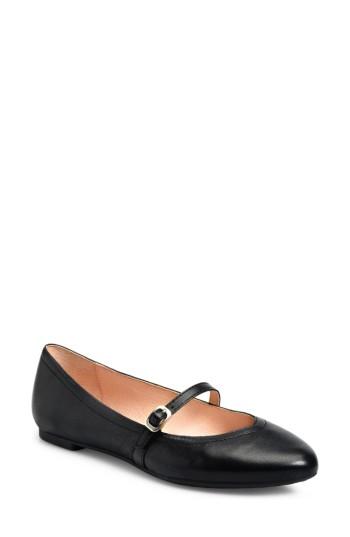 Women's Ono Lynn Mary Jane Flat .5 M - Black