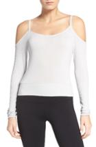 Women's Alo Evolve Off The Shoulder Top - Grey