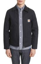 Men's Carhartt Work In Progress Detroit Canvas Work Jacket - Blue