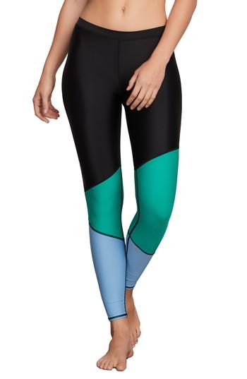 Women's Volcom Simply Solid Leggings - Green