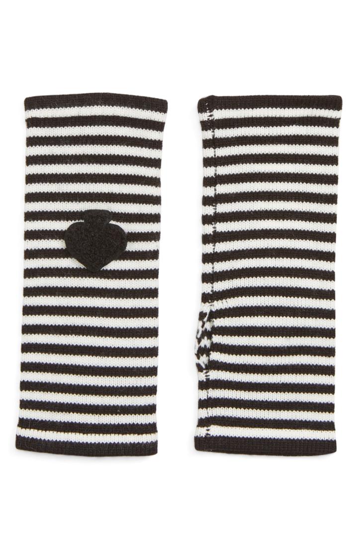 Women's All In Favor Sparkle Stripe Twist Front Minidress - Black