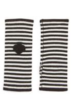 Women's All In Favor Sparkle Stripe Twist Front Minidress - Black