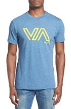 Men's Rvca Graphic T-shirt - Blue
