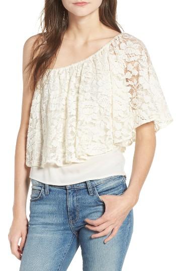 Women's Ella Moss Trello Lace One-shoulder Top