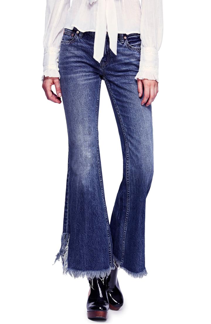 Women's Free People Vintage Flare Jeans - Blue