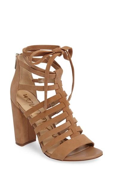 Women's Sam Edelman Yarina Sandal M - Brown