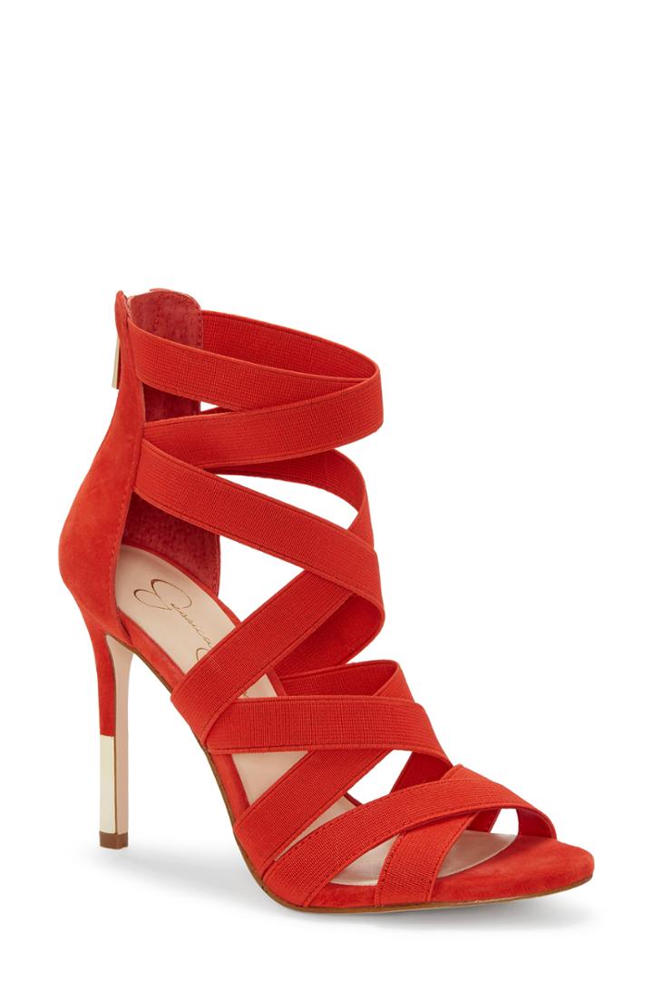 Women's Jessica Simpson Jyra 2 Sandal M - Orange