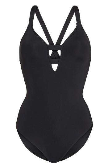 Women's Seafolly Active Deep-v One-piece Swimsuit Us / 12 Au - Black