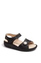 Women's Finnamic By Finn Comfort 'sausalito' Sandal, Size 12-12.5us / 43eu - Black (online Only)