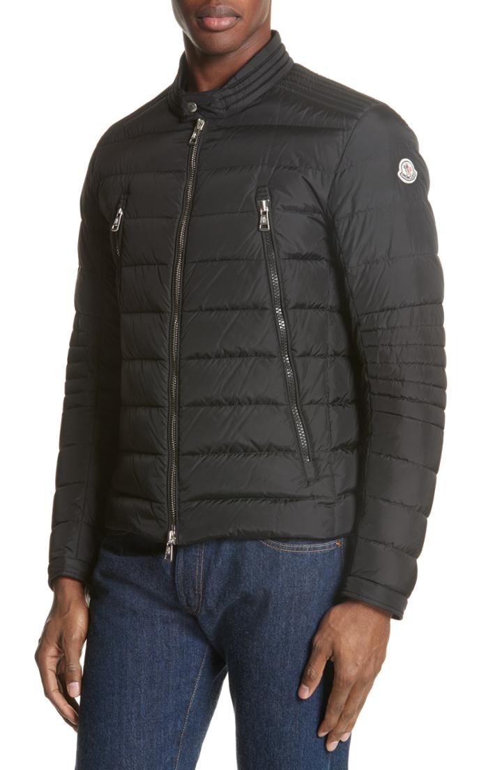 Men's Moncler Amiot Giubbotto Water Resistant Down Jacket