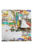 Men's Eton Houses Silk Pocket Square, Size - White