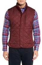 Men's Tailorbyrd Hessmer Quilted Vest, Size - Burgundy