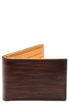 Men's Magnanni Slim Leather Bifold Wallet - Brown