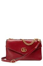 Gucci Thiara Colorblock Leather Shoulder Bag - Red
