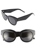 Women's Burberry 49mm Retro Sunglasses - Black
