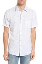 Men's Rodd & Gunn Maronan Original Fit Print Sport Shirt - White