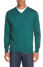 Men's Peter Millar Silk Blend V-neck Sweater