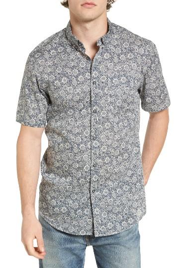 Men's Billabong Sundays Mini Woven Shirt - Blue