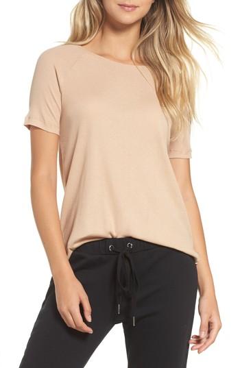 Women's Ragdoll Ribbed Tee - Coral