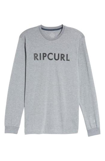 Men's Rip Curl Undertow Tech T-shirt - Grey