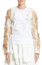 Women's Comme Des Garcons Pvc & Paper Bolero Jacket
