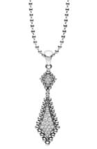 Women's Lagos Caviar Spark Diamond Pendant Necklace