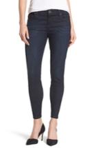 Women's Kut From The Kloth Connie Zip Back Skinny Ankle Jeans - Blue