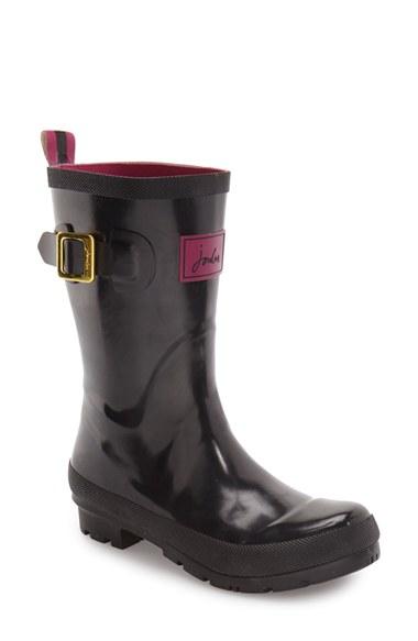 Women's Joules 'kelly Welly' Rain Boot M - Black