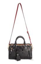 Loewe 'amazona Multiplication' Bicolor Leather Satchel -