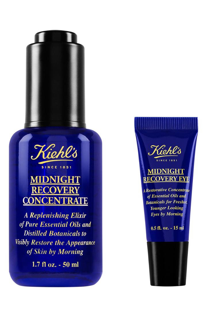 Kiehl's Since 1851 Midnight Recovery Concentrate And Eye Concentrate Duo