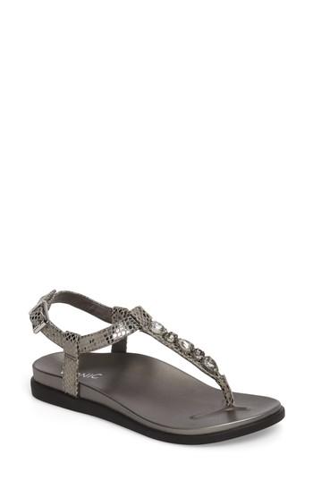 Women's Vionic Boca Sandal M - Grey