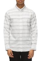 Men's Tavik Shin Stripe Sport Shirt, Size - White