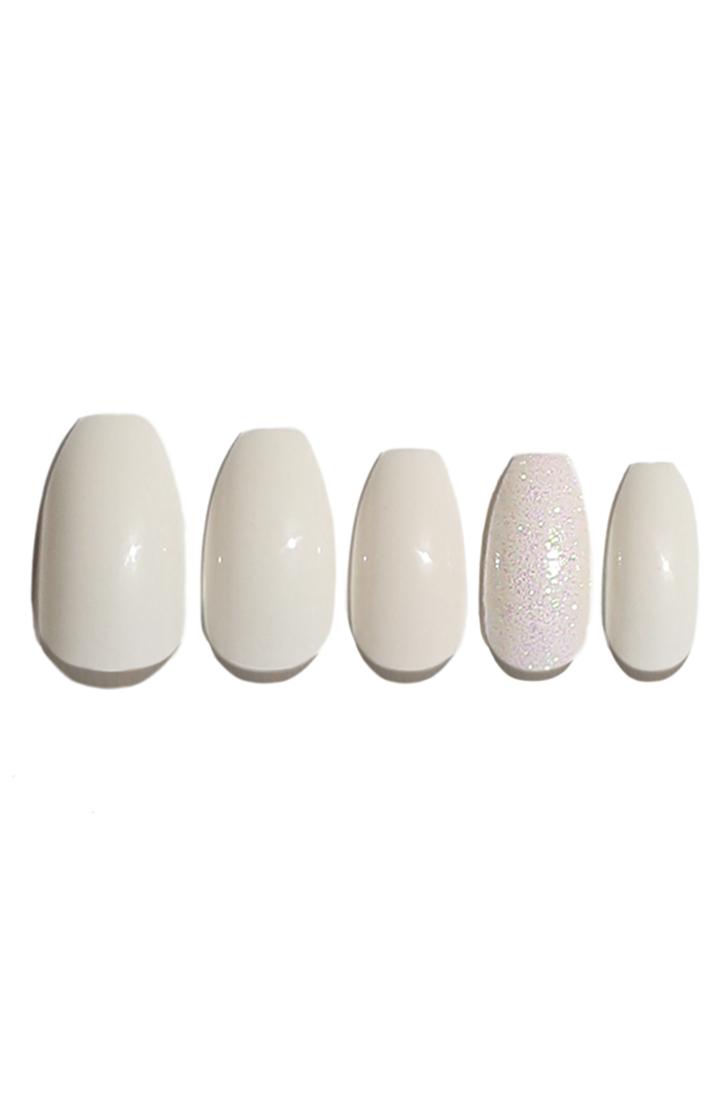 Static Nails Crushed Diamonds Pop-on Reusable Manicure Set -