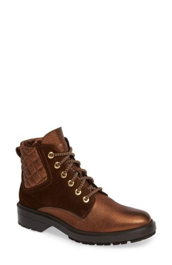 Women's Aquatalia Lainy Weatherproof Boot .5 M - Brown