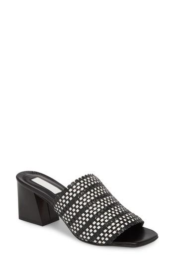 Women's Topshop Nadia Woven Mule .5us / 36eu - Black
