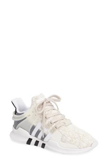 Women's Adidas Equipment Support Adv Running Shoe .5 M - White
