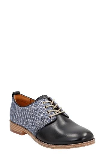 Women's Clarks Zyris Toledo Oxford M - Blue