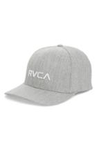 Men's Rvca Flex Fit Baseball Cap - Grey