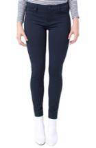 Women's Liverpool Madonna Ponte Five Pocket Crop Leggings - Blue