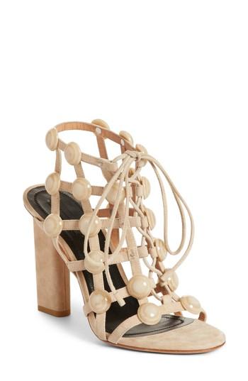 Women's Alexander Wang Rubie Studded Sandal Us / 36eu - Beige