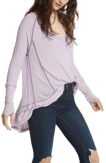 Women's Free People Laguna Thermal Top - Purple