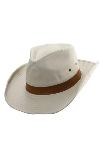 Men's Dorfman Pacific Cotton Outback Hat - Brown