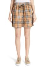 Women's Burberry Dovemoore Cotton Shorts Us / 34 It - Brown